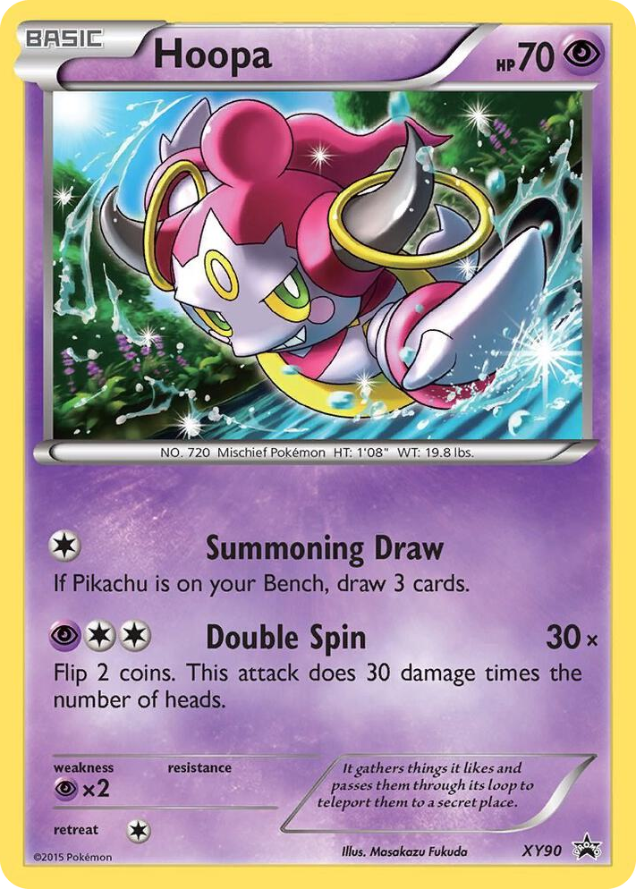 XY090 Hoopa (Collector Chest) Promo XY Promos