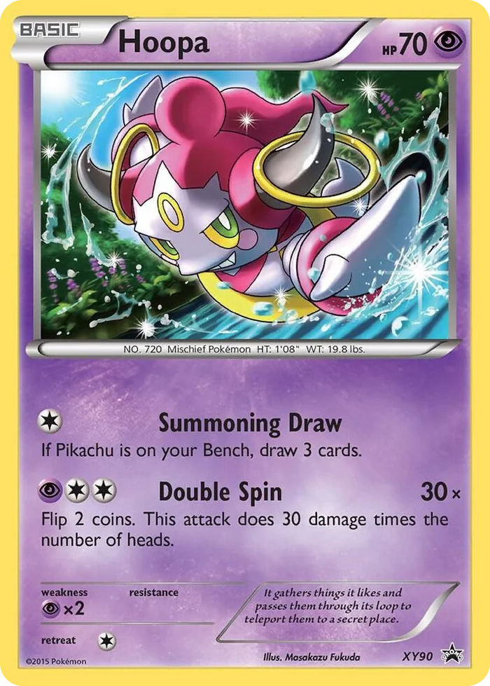 XY090 Hoopa (Collector Chest) Promo XY Promos