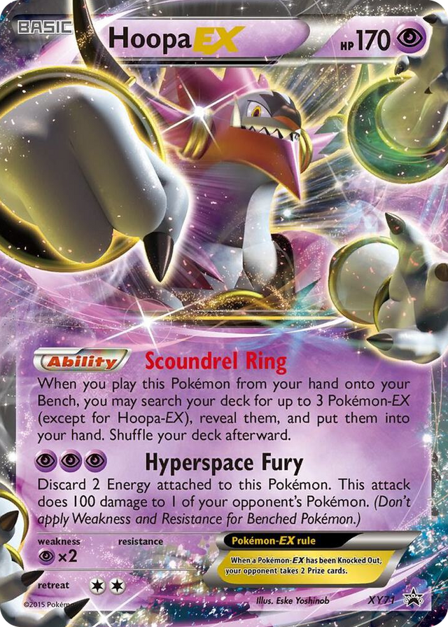 XY071 Hoopa EX Promo XY Promos