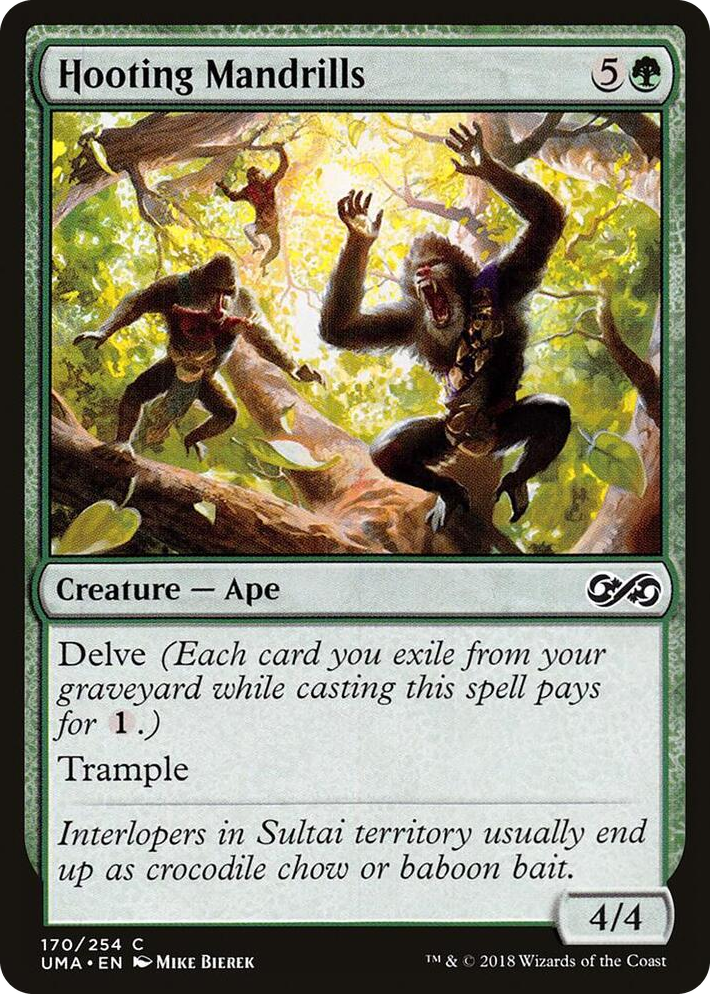 0170 Hooting Mandrills C Ultimate Masters