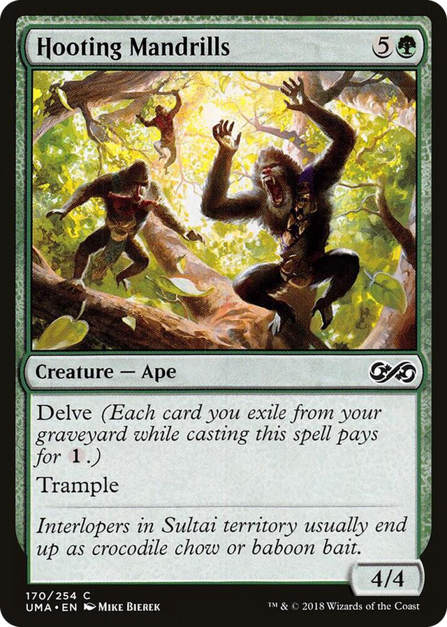 0170 Hooting Mandrills C Ultimate Masters