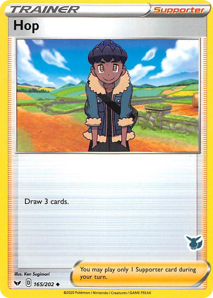 0165 Hop - 165/202 (Eevee Stamped) Promo Battle Academy 2022
