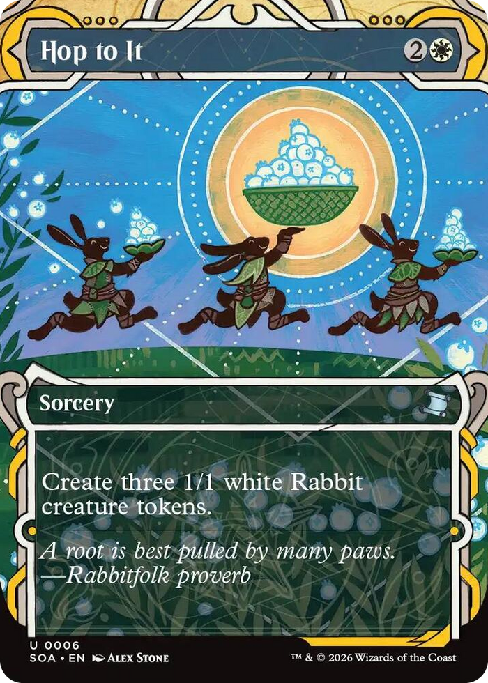 Hop to It #6 U - Secrets of Strixhaven: Mystical Archive Pokemon card