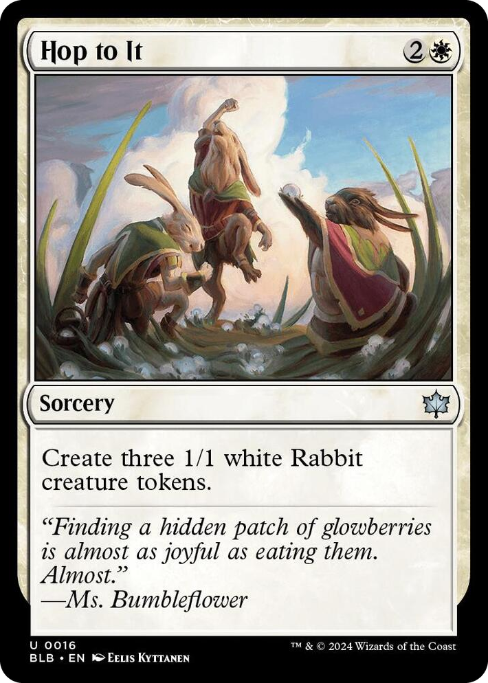0016 Hop to It U Bloomburrow