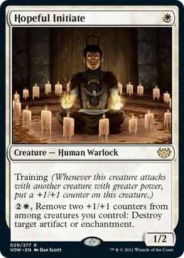 0020 Hopeful Initiate R Innistrad: Crimson Vow