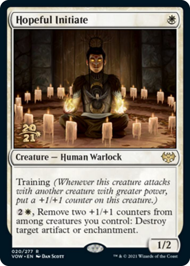 0020 Hopeful Initiate R Prerelease Cards