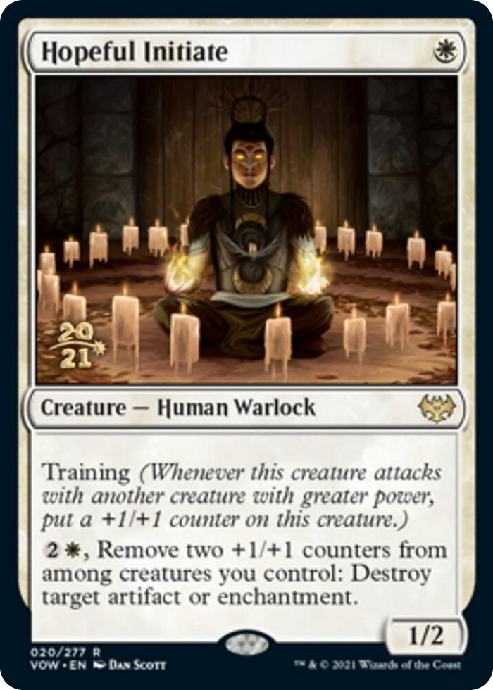 Hopeful Initiate #20 R - Prerelease Cards Pokemon card