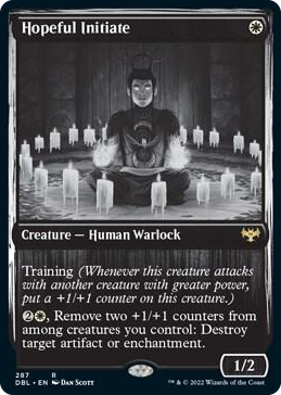 0287 Hopeful Initiate R Innistrad: Double Feature