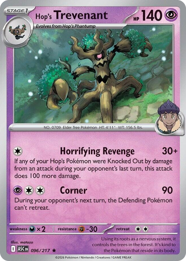 0096 Hop's Trevenant Rare Ascended Heroes