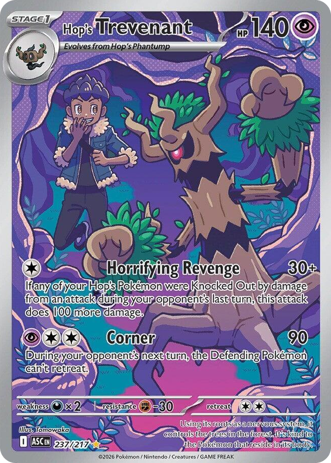 0237 Hop's Trevenant Illustration Rare Ascended Heroes