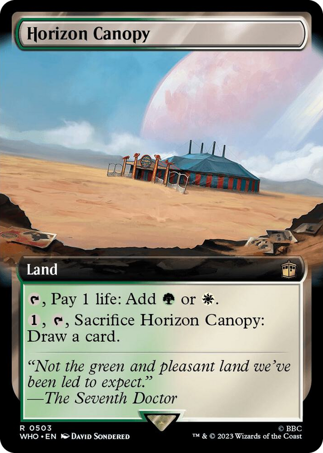 0503 Horizon Canopy (Extended Art) R Universes Beyond: Doctor Who