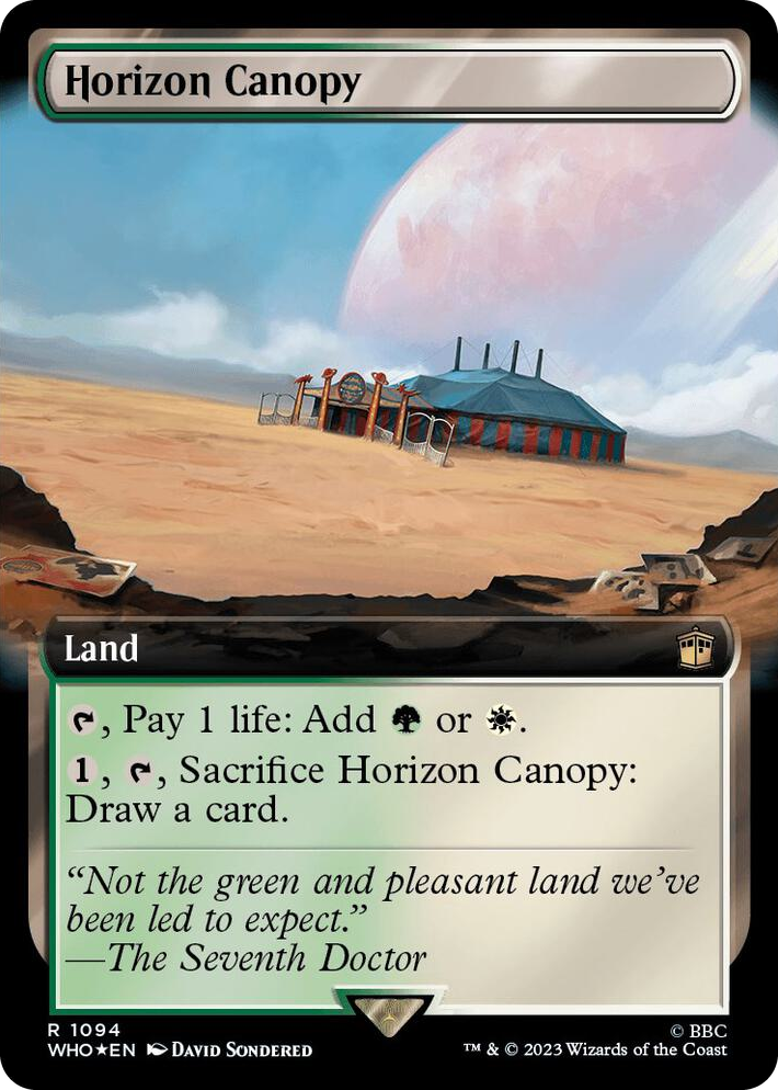 1094 Horizon Canopy (Extended Art) (Surge Foil) R Universes Beyond: Doctor Who