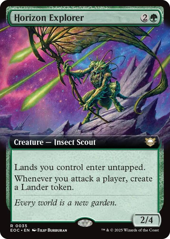 0035 Horizon Explorer (Extended Art) R Commander: Edge of Eternities