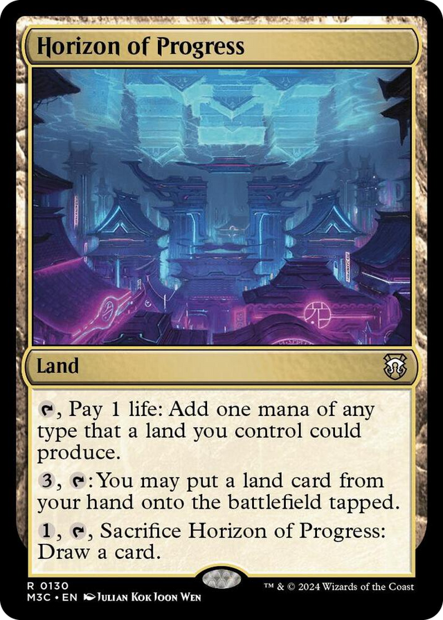 0130 Horizon of Progress R Commander: Modern Horizons 3