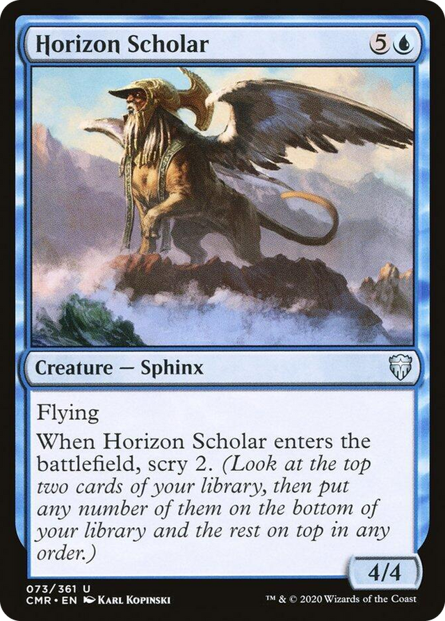 0073 Horizon Scholar U Commander Legends