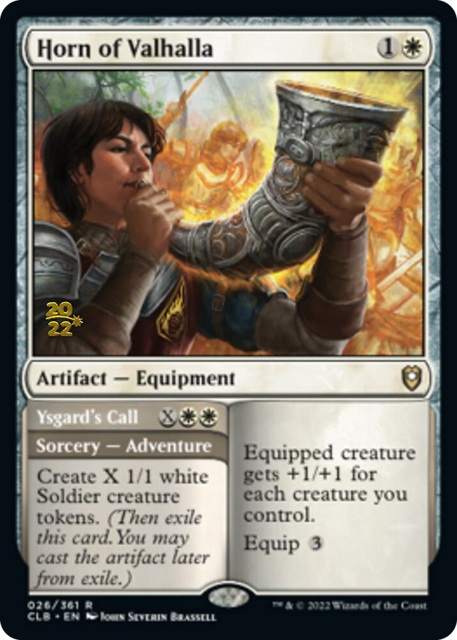 0026 Horn of Valhalla R Prerelease Cards