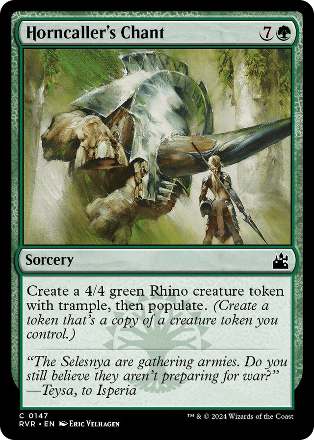 0147 Horncaller's Chant C Ravnica Remastered