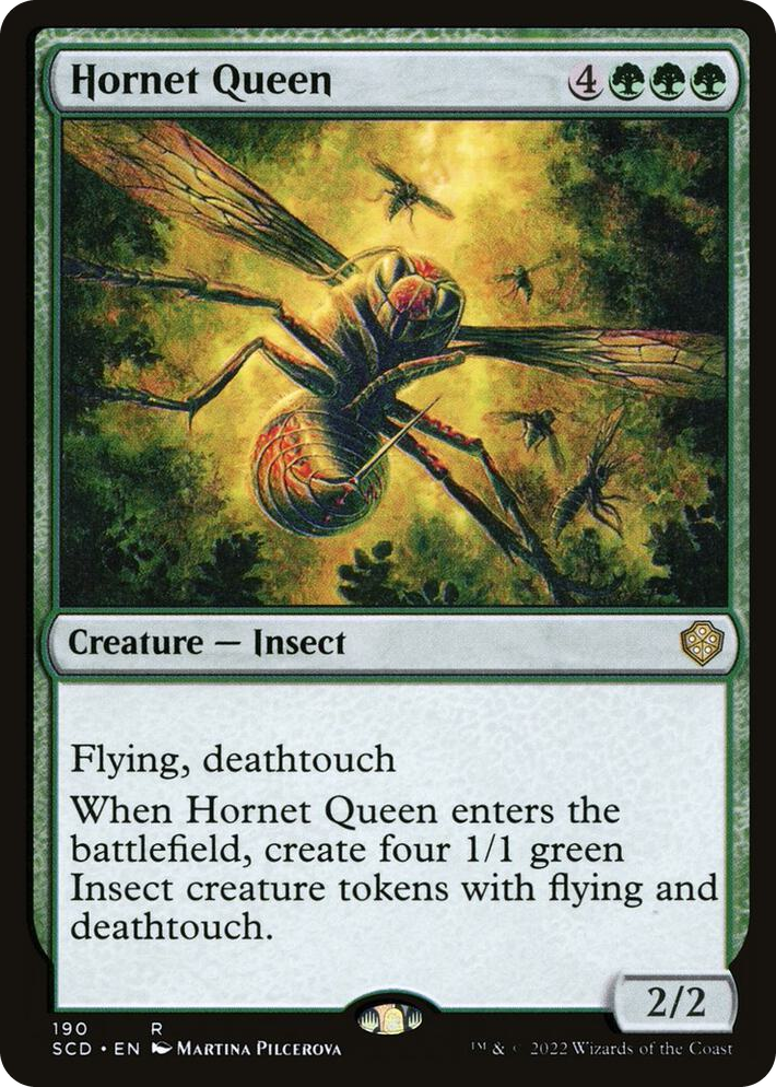 0190 Hornet Queen R Starter Commander Decks
