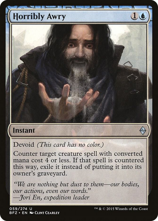 0059 Horribly Awry U Battle for Zendikar