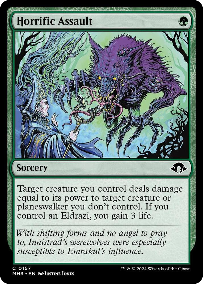 0157 Horrific Assault C Modern Horizons 3
