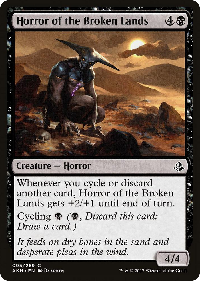 Horror of the Broken Lands #95 C - Amonkhet Pokemon card