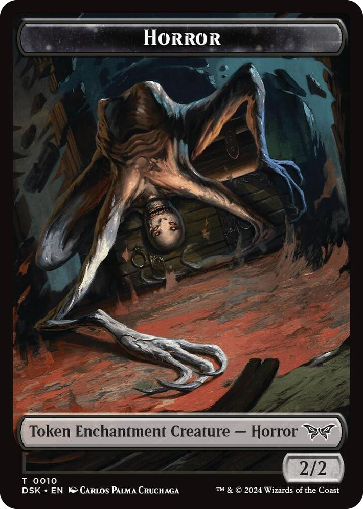 0010 Horror Token T Duskmourn: House of Horror