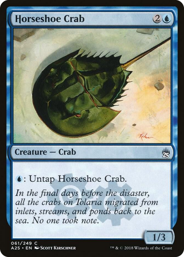 0061 Horseshoe Crab C Masters 25