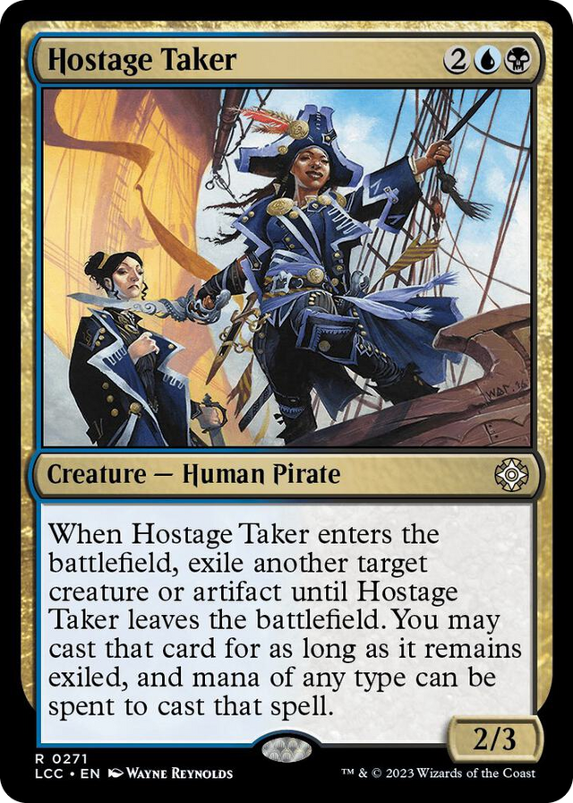 0271 Hostage Taker R Commander: The Lost Caverns of Ixalan