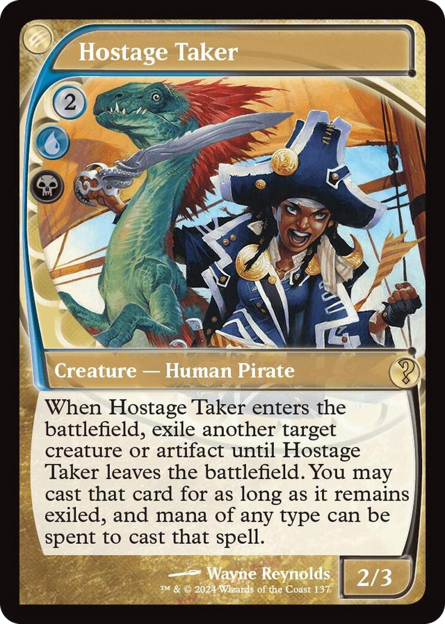 0137 Hostage Taker (Future Sight) R Mystery Booster 2
