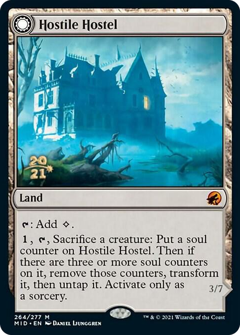 Hostile Hostel #264 M - Prerelease Cards Pokemon card