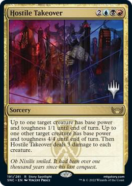 0191 Hostile Takeover R Promo Pack: Streets of New Capenna