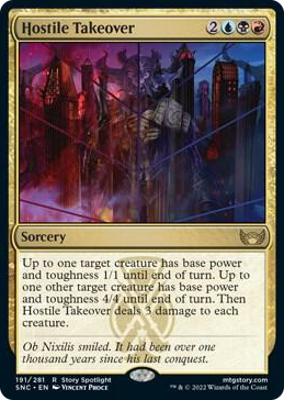 0191 Hostile Takeover R Streets of New Capenna