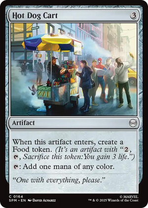 0164 Hot Dog Cart C Marvel's Spider-Man