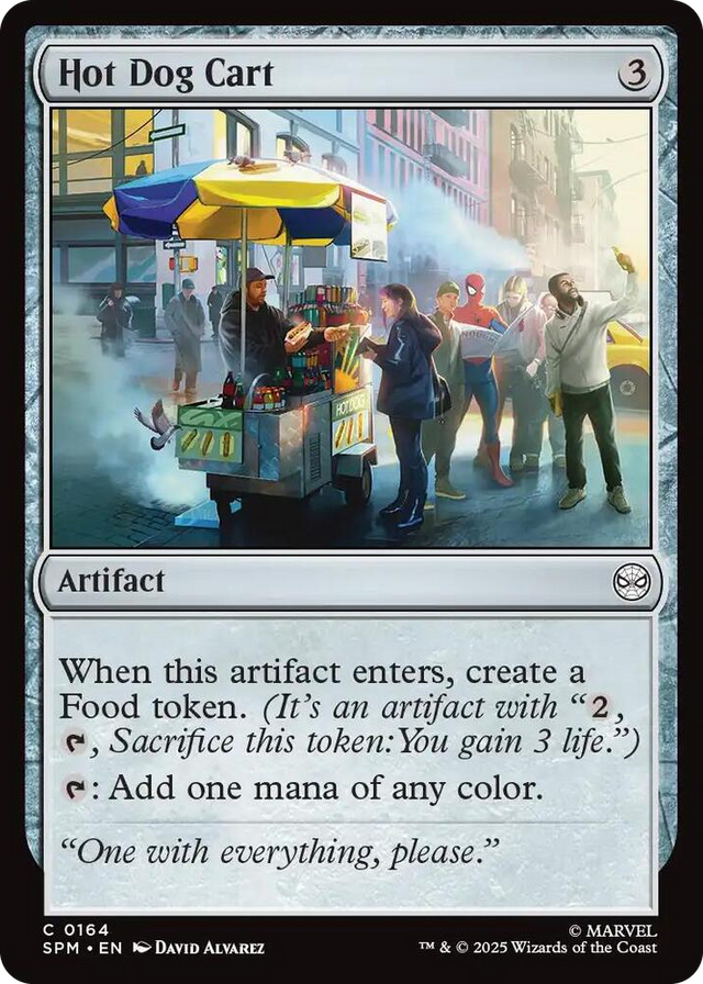 0164 Hot Dog Cart C Marvel's Spider-Man