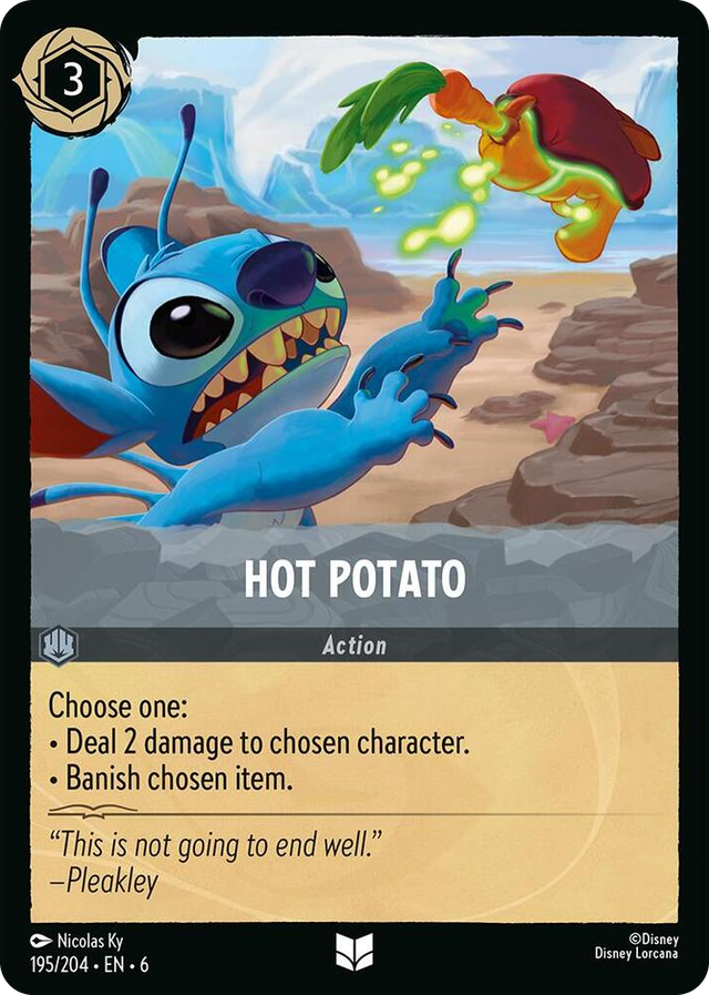 0195 Hot Potato Uncommon Azurite Sea