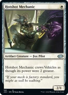 Hotshot Mechanic #193 U - Jumpstart 2022 Pokemon card