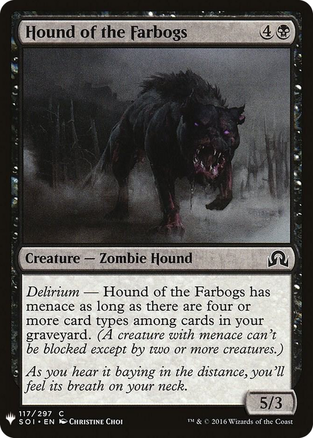 0117 Hound of the Farbogs C The List Reprints