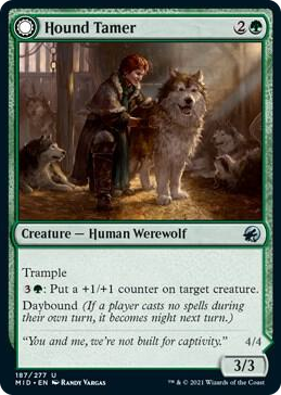 0187 Hound Tamer U Innistrad: Midnight Hunt