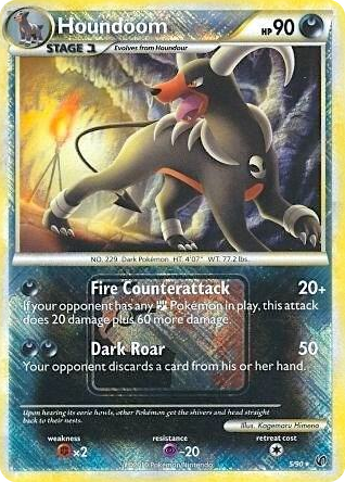 0005 Houndoom - 5/90 (League Promo) Promo League & Championship Cards