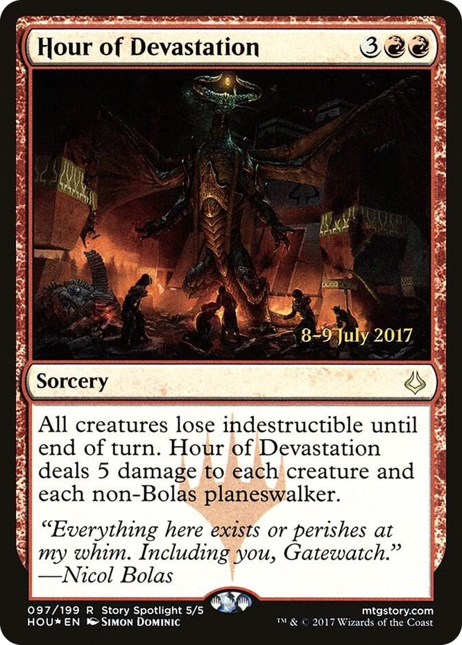 0097 Hour of Devastation R Prerelease Cards