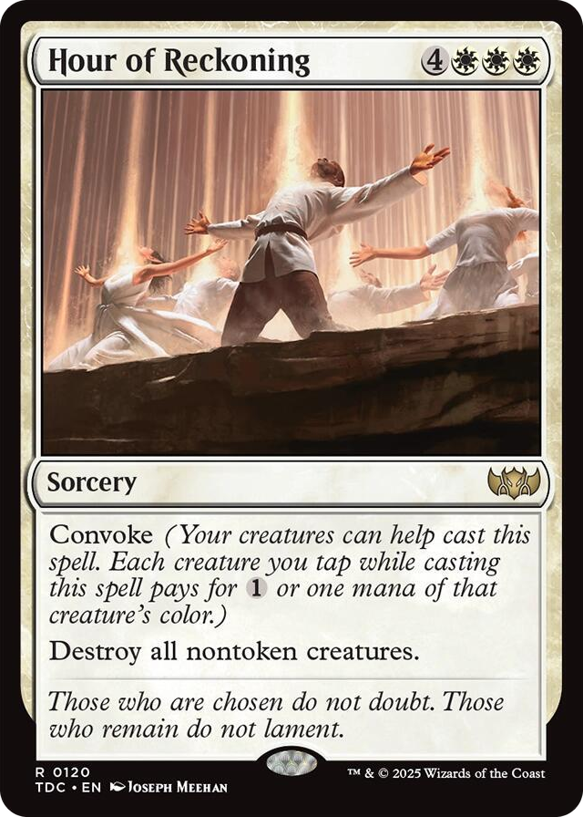 0120 Hour of Reckoning R Commander: Tarkir: Dragonstorm