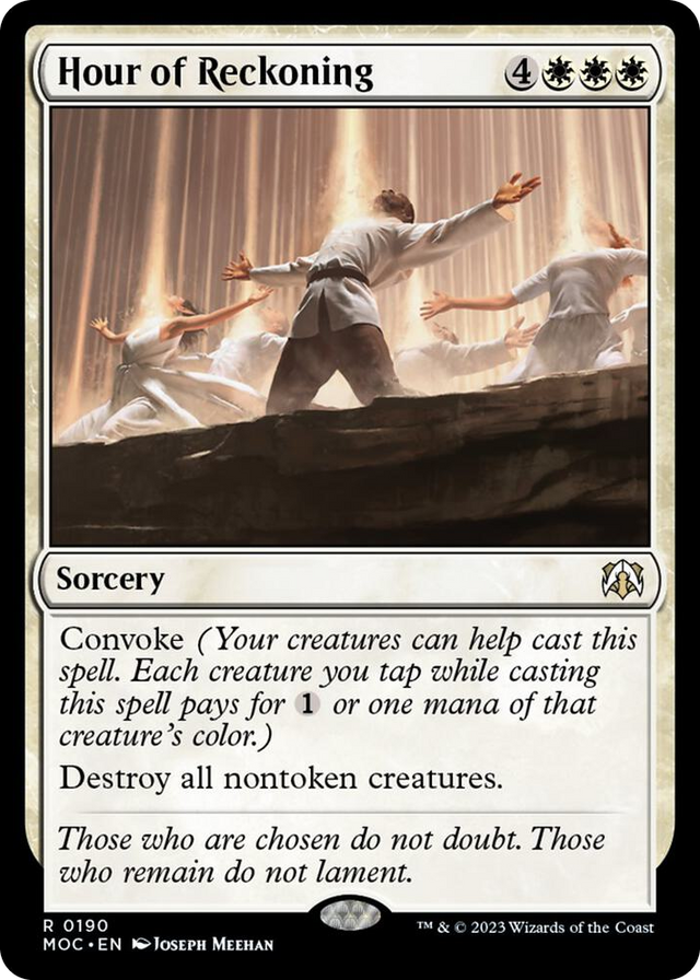 0190 Hour of Reckoning R Commander: March of the Machine