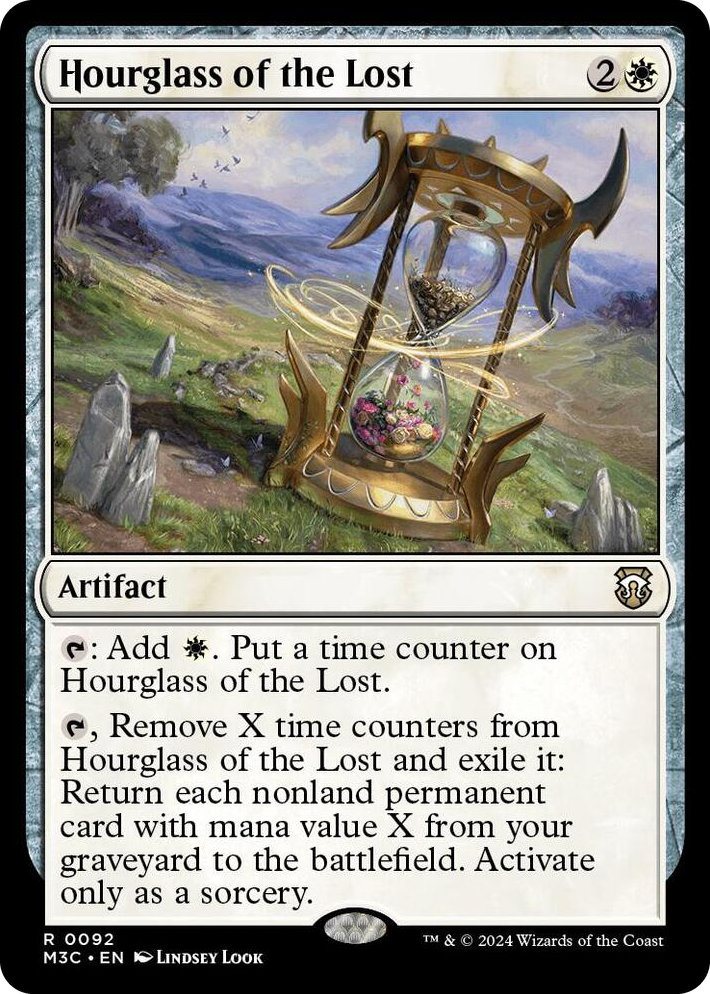 0092 Hourglass of the Lost R Commander: Modern Horizons 3