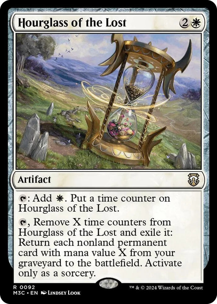 0092 Hourglass of the Lost R Commander: Modern Horizons 3