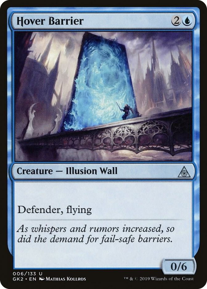 0006 Hover Barrier U Ravnica Allegiance: Guild Kits