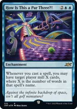 0335 How Is This a Par Three?! (Galaxy Foil) R Unfinity