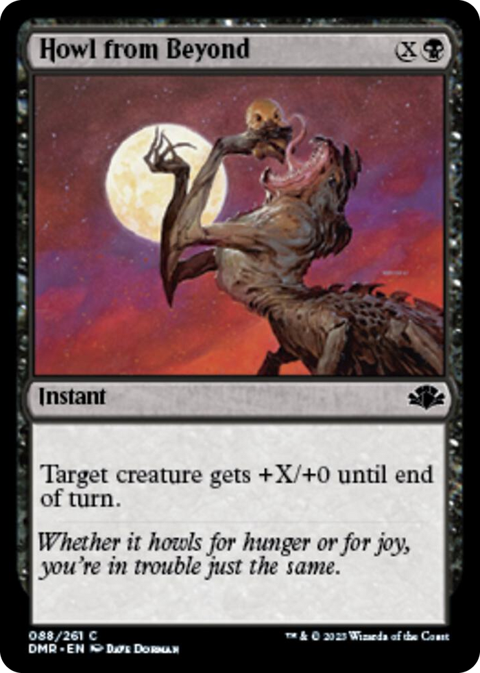 Howl from Beyond #88 C - Dominaria Remastered Pokemon card
