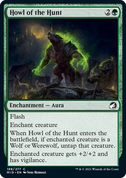 0188 Howl of the Hunt C Innistrad: Midnight Hunt