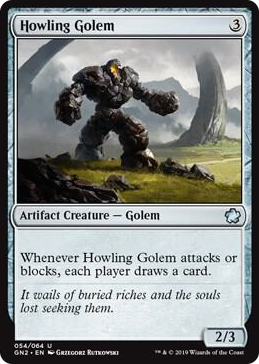 0054 Howling Golem U Magic Game Night 2019