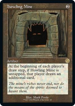 0020 Howling Mine R The Brothers' War: Retro Frame Artifacts